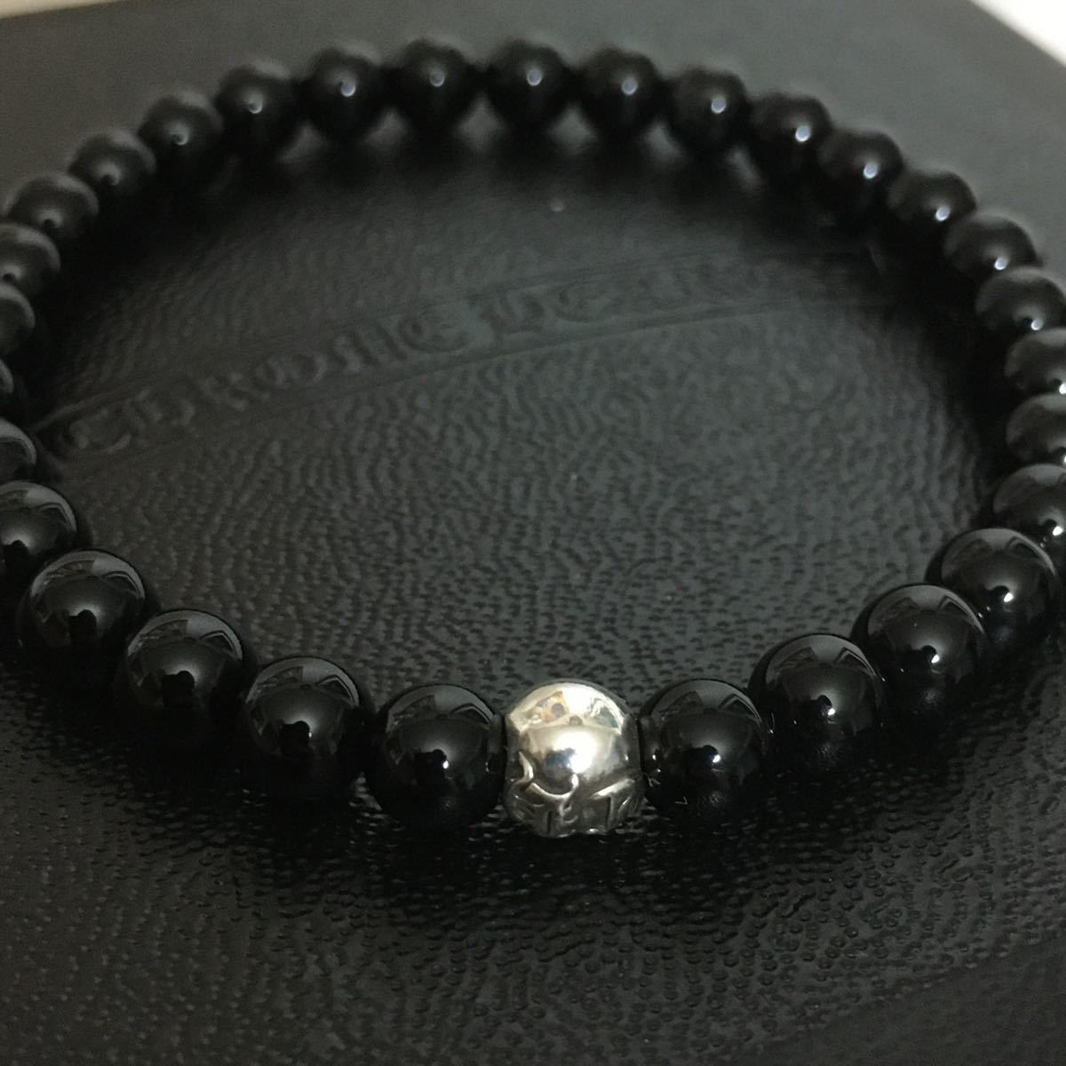 □超美品□CHROME HEARTS クロムハーツ 6mm ブレスレット