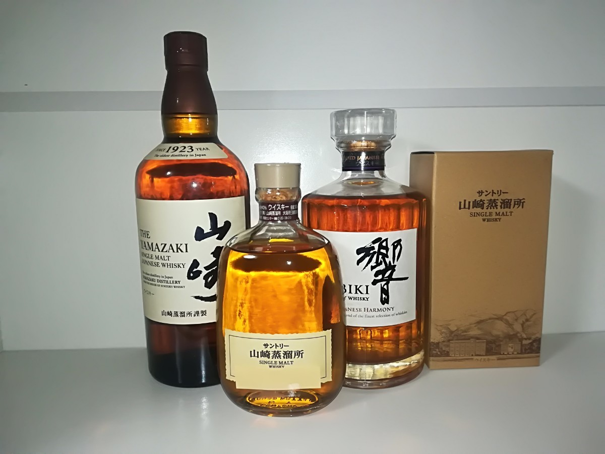 山崎ノンエイジ 響ジャパニーズハーモニー 山崎蒸溜所限定シングル