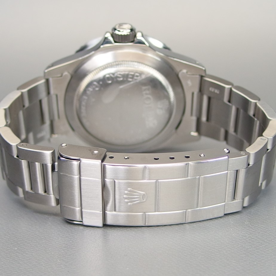 【超希少 OH済】ROLEX SEA-DWELLER シードゥエラー OYSTER PERPETUAL DATE 1665 自動巻 黒文字盤 メンズ 腕時計 サービス保証書付「14942」_画像7