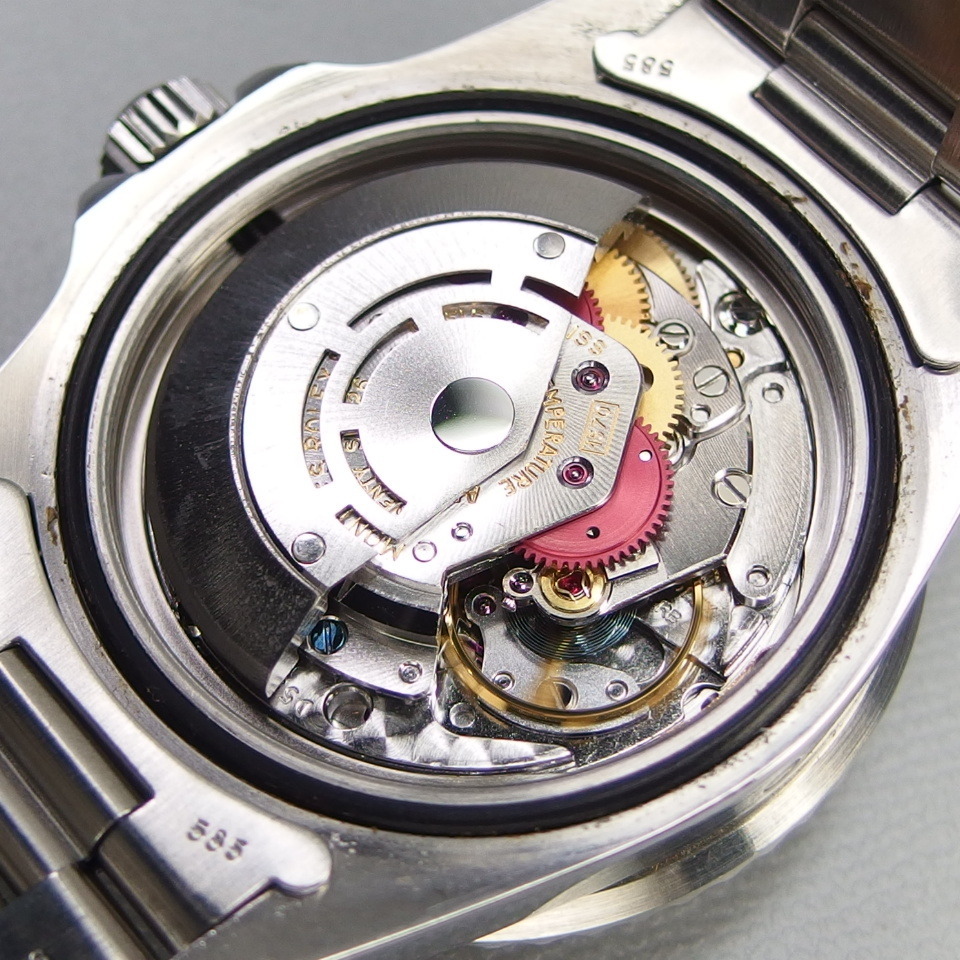 【希少 人気モデル 美品】ROLEX SEA-DWELLER シードゥエラー OYSTER PERPETUAL 1665 自動巻 メンズ 腕時計 サービス保証書付 「14941」の画像9