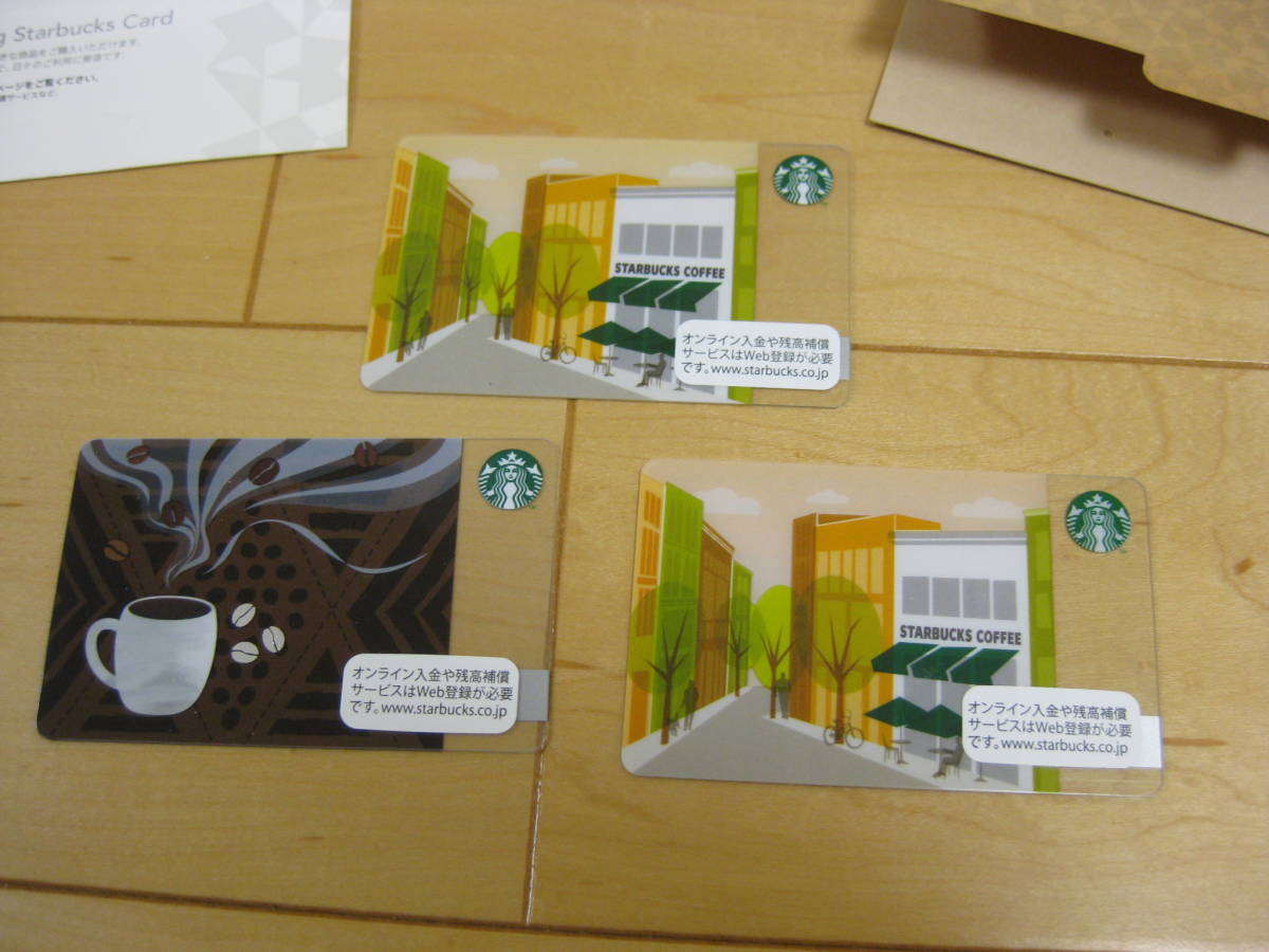  free shipping 3 pieces set used . Starbucks card start ba card prepaid card STARBUCKS Starbucks start baPIN code not yet shaving 