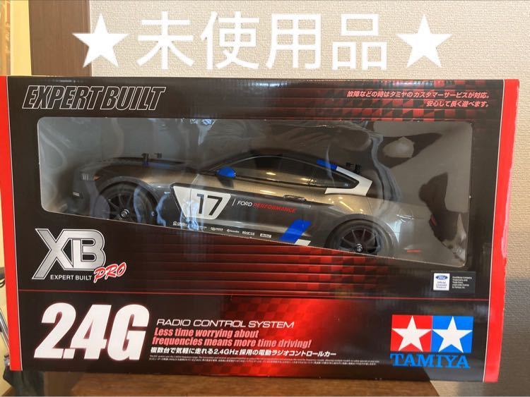 新品 タミヤ 1/10 RC フォード マスタング GT4 XB （エキスパートビルト） TT-02 シャーシ プロポ付 完成品 TAMIYA