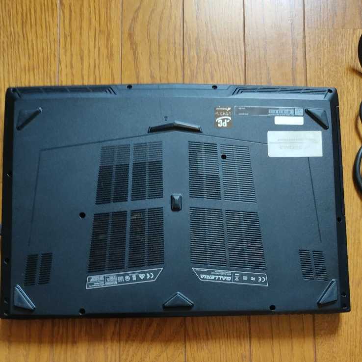 GALLERIA Geforce GTX1060搭載ゲーミングノート/FHD液晶/i7 7700HQ/8GB