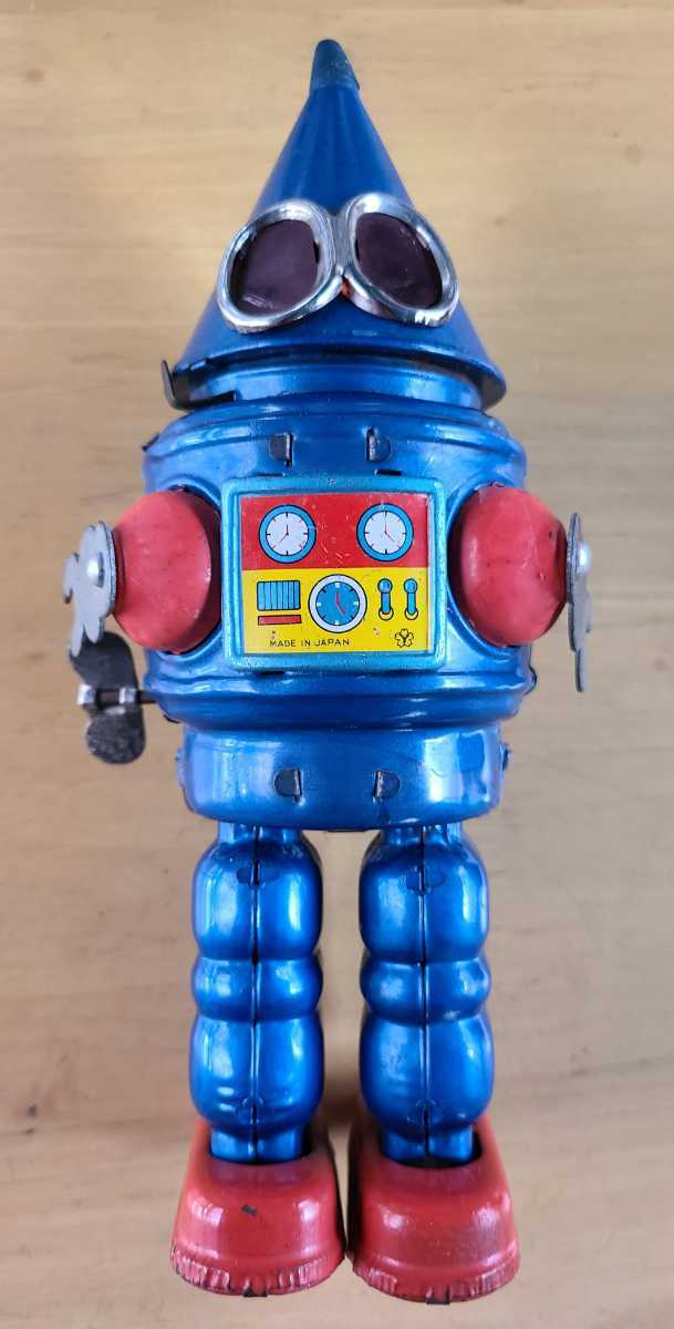 ヤフオク! - ブリキ玩具 ロボット 昭和レトロ アンティーク 動作品