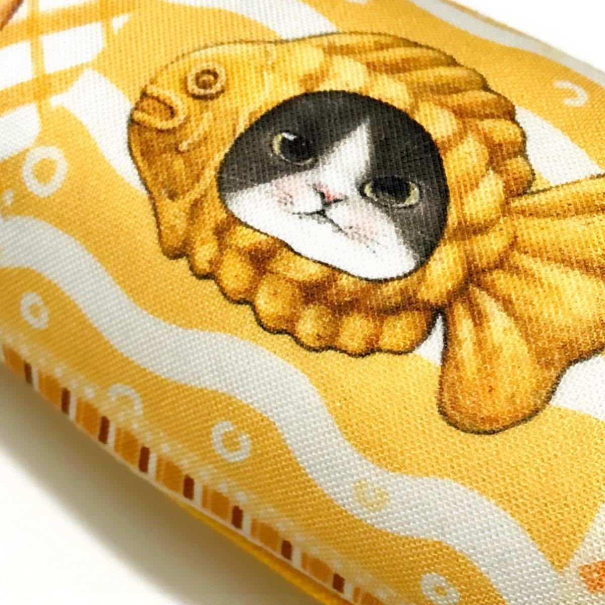 猫おもちゃ cat☆kicker 魚 30cm コヤンイサムチョン パン猫柄