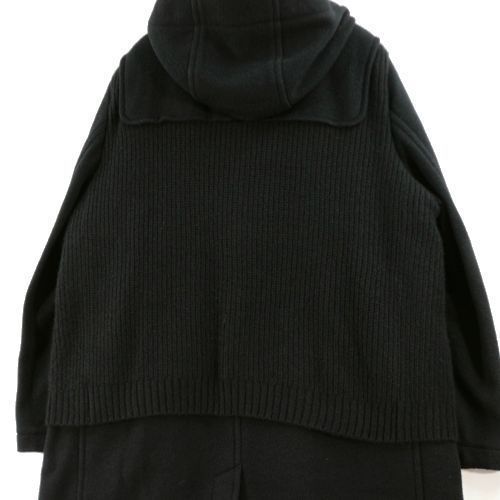 UNDERCOVER アンダーカバー 21AW フード付きダッフルコート 3 ブラック_画像4