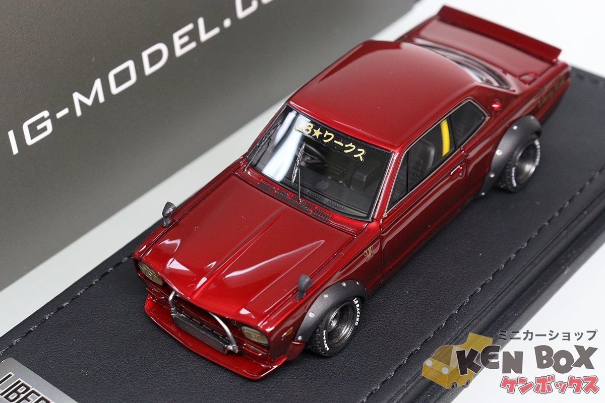 S=1/43 IG ignition model 0719 NISSAN 日産 SKYLINE スカイライン LB