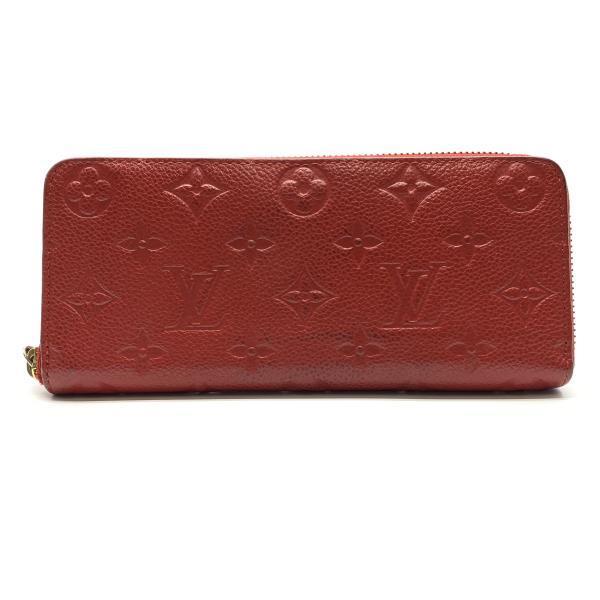 LOUIS VUITTON ルイヴィトン ポルトフォイユクレマンス スカーレット