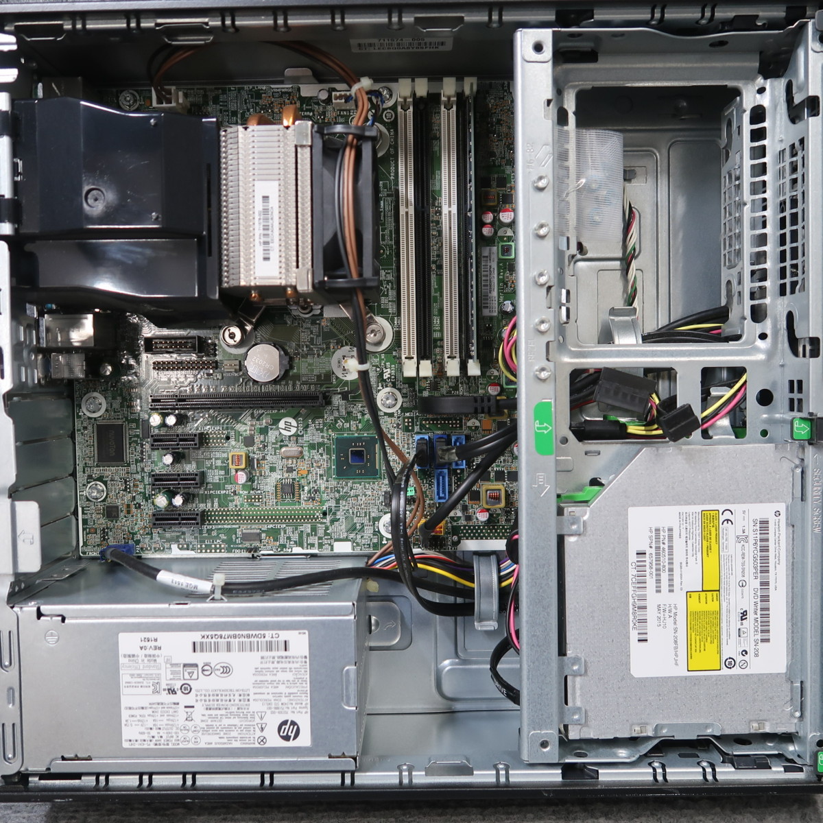 HP ProDesk 600 G1 SFF Core i5-4570 3.2GHz 4GB DVDスーパーマルチ ジャンク A54110_画像7