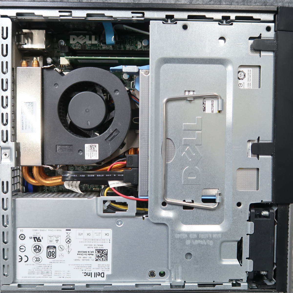 DELL OPTIPLEX 7010 Core i5-3570S 3.1GHz 2GB DVDスーパーマルチ ジャンク A54118_画像7