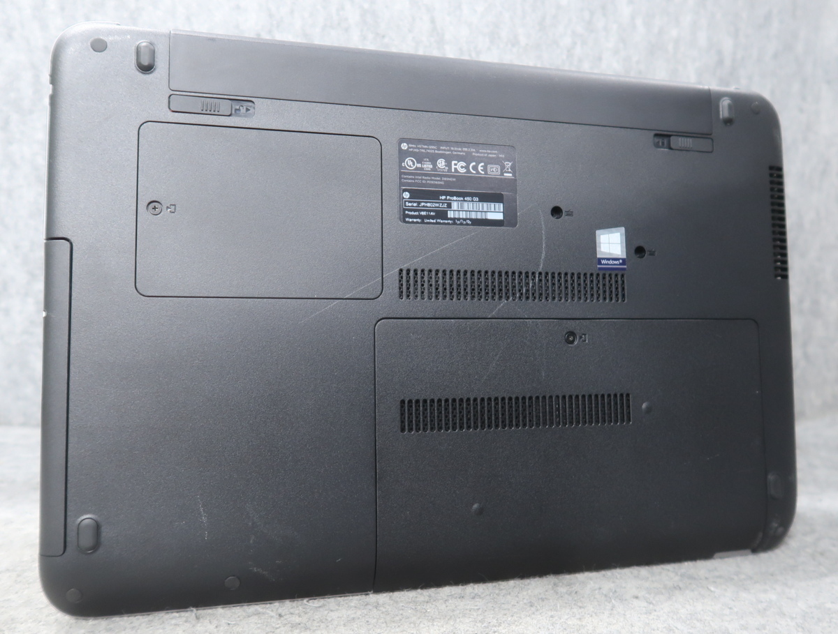 HP ProBook 450 G3 Core i5-6200U 2.3GHz 4GB DVDスーパーマルチ ノート ジャンク N49073_画像5