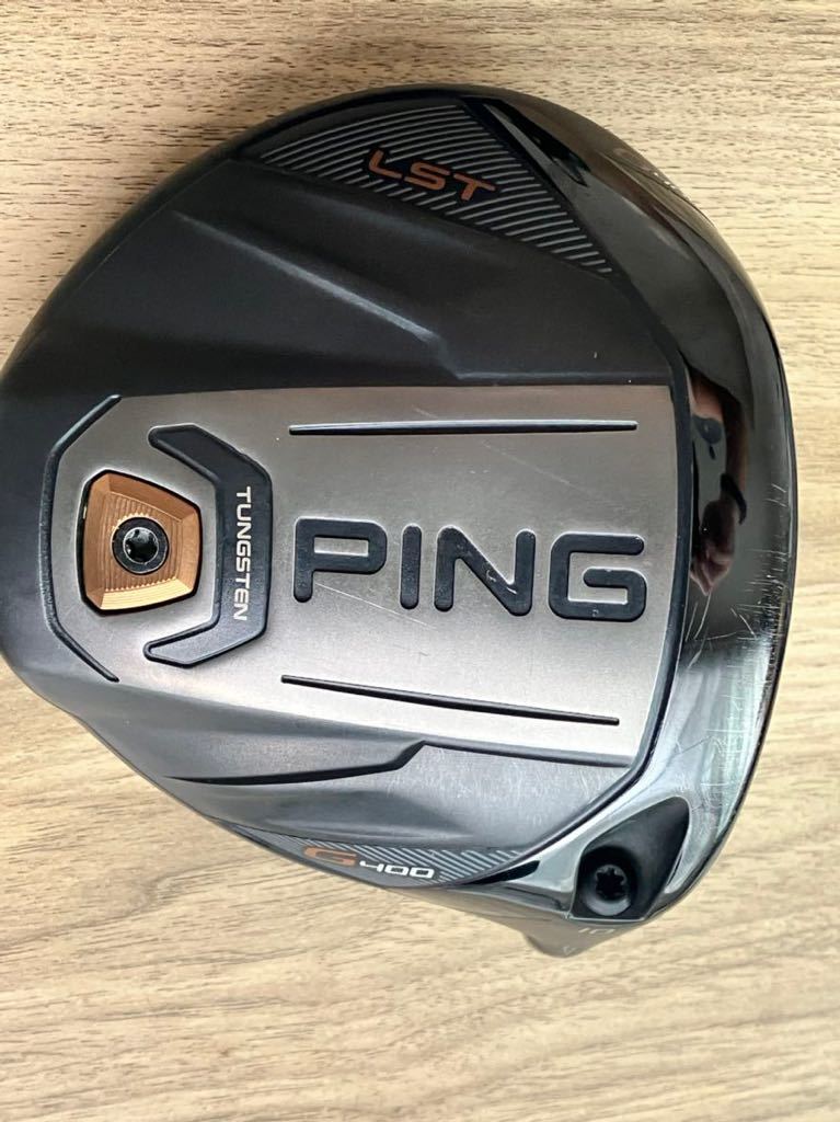 ◇良品◇Ping G400LST 10度◇ヘッド単体、非純正新品スリーブ付き