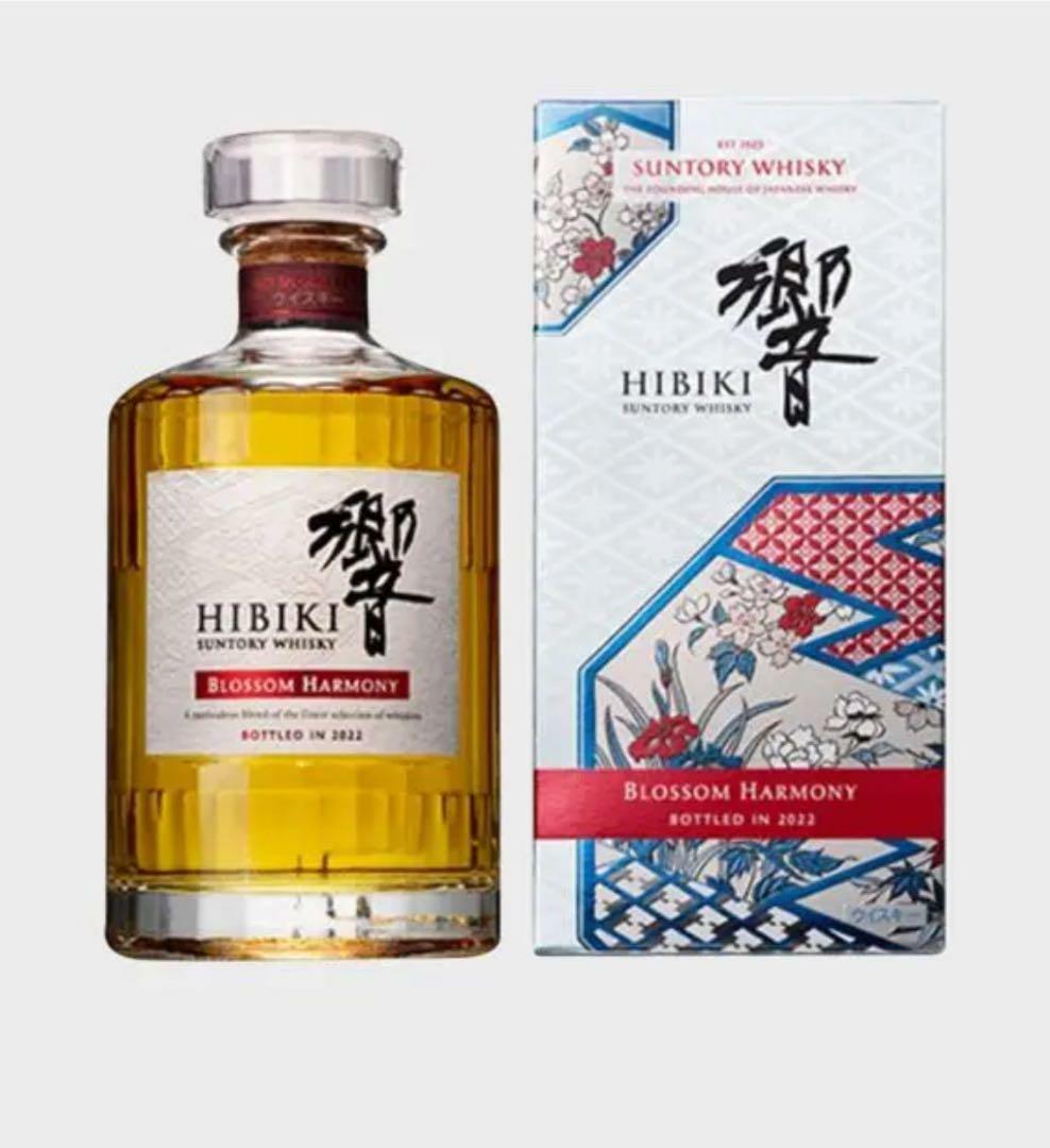 K7★古酒★未開封★箱付★ SUNTORY WHISKY サントリー ウイスキー 響 HIBIKI 2022 ブロッサム ハーモニー ★700ml 43% 包装済_画像1