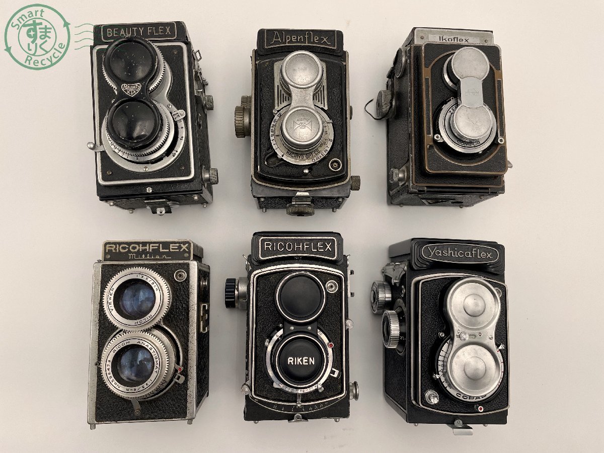 二眼レフカメラ RICOHFLEX6 です。 フィルムカメラ