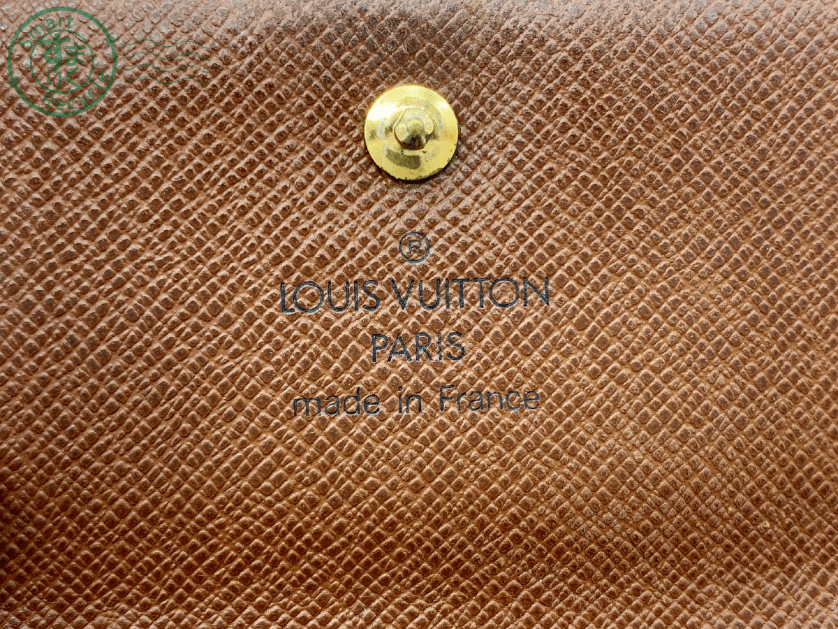 0652139 〇 Louis Vuitton ルイ・ヴィトン モノグラム ポルトフォイユ