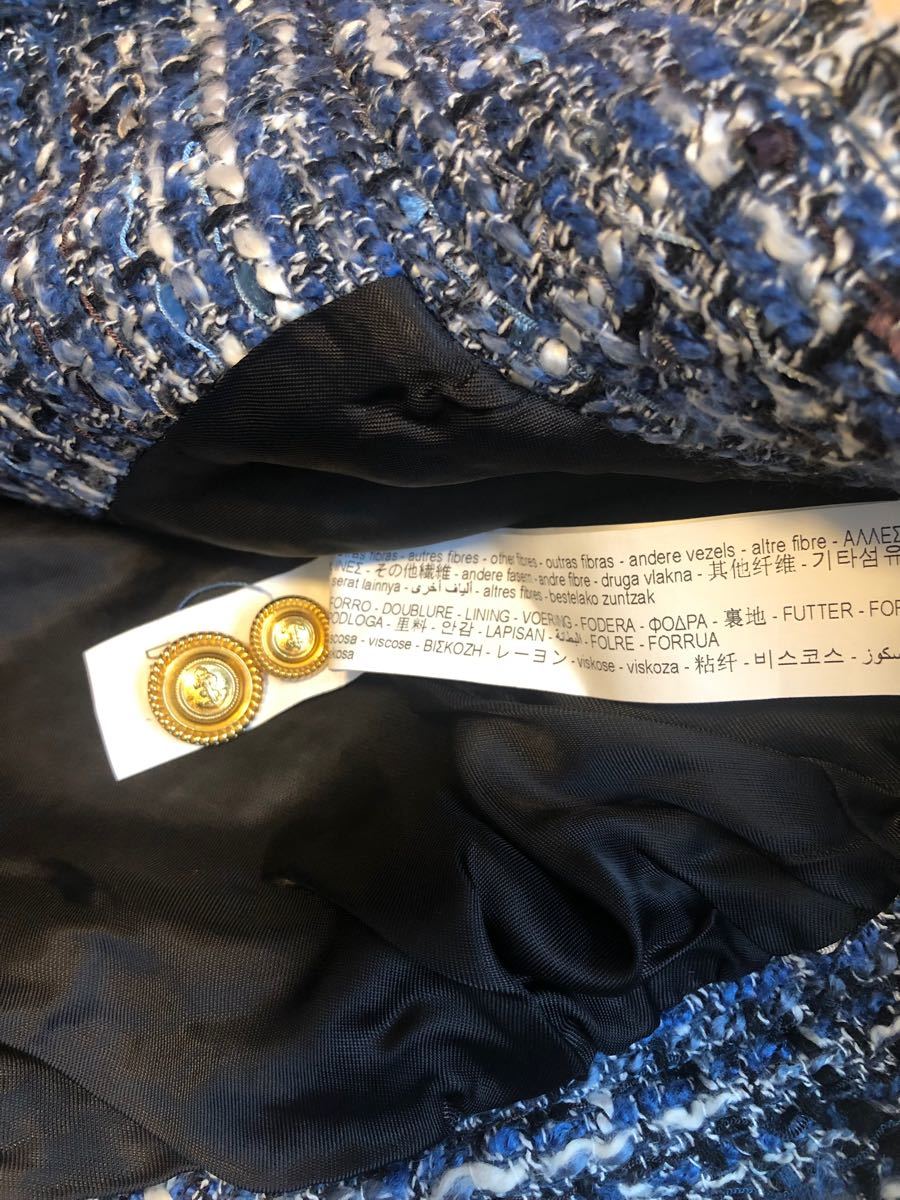 ZARA ツイードジャケット ブルー|Yahoo!フリマ(旧PayPayフリマ) ZARA ツイードジャケット ブルー|Yahoo!フリマ(旧PayPayフリマ)