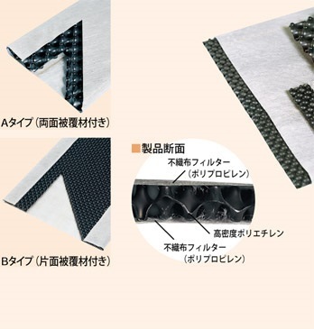 1ロ【郡山030826-3W1定#40ヨサ】グリシートA PN10-300 面状排水材 1ロ【郡山030826-3W1定#40ヨサ】グリシートA PN10-300 面状排水材