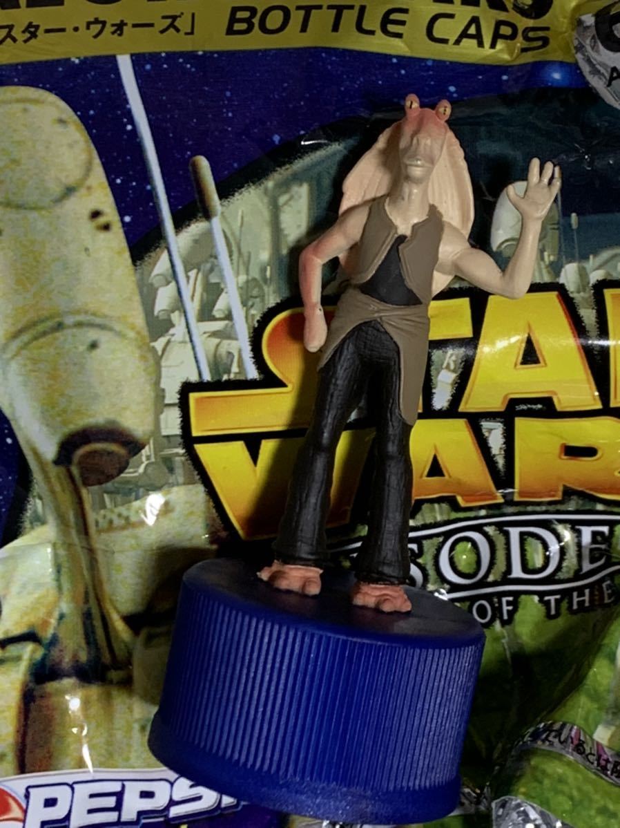 『 37. JAR JAR BINKS ジャー・ジャー・ビンクス 』スターウォーズ エピソードⅢシリーズ ペプシ ボトルキャップ 非売品の画像3