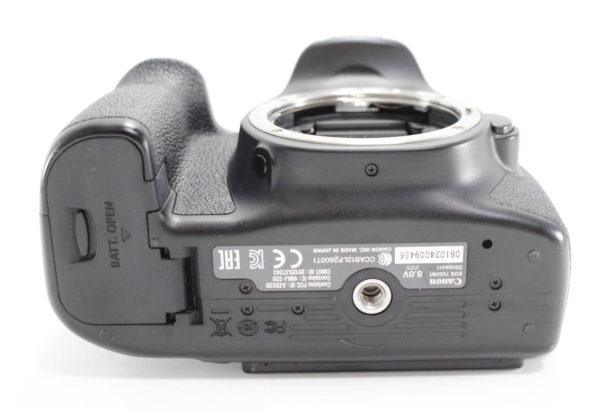 極美品◇Canon キヤノン EOS 70D ボディ◇元箱付♪-06 | contifarma.pe