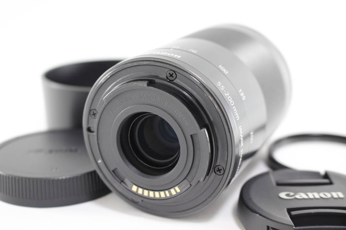 極美品◇Canon キヤノン EF-M 55-200mm F4.5-6.3 IS STM◇-07