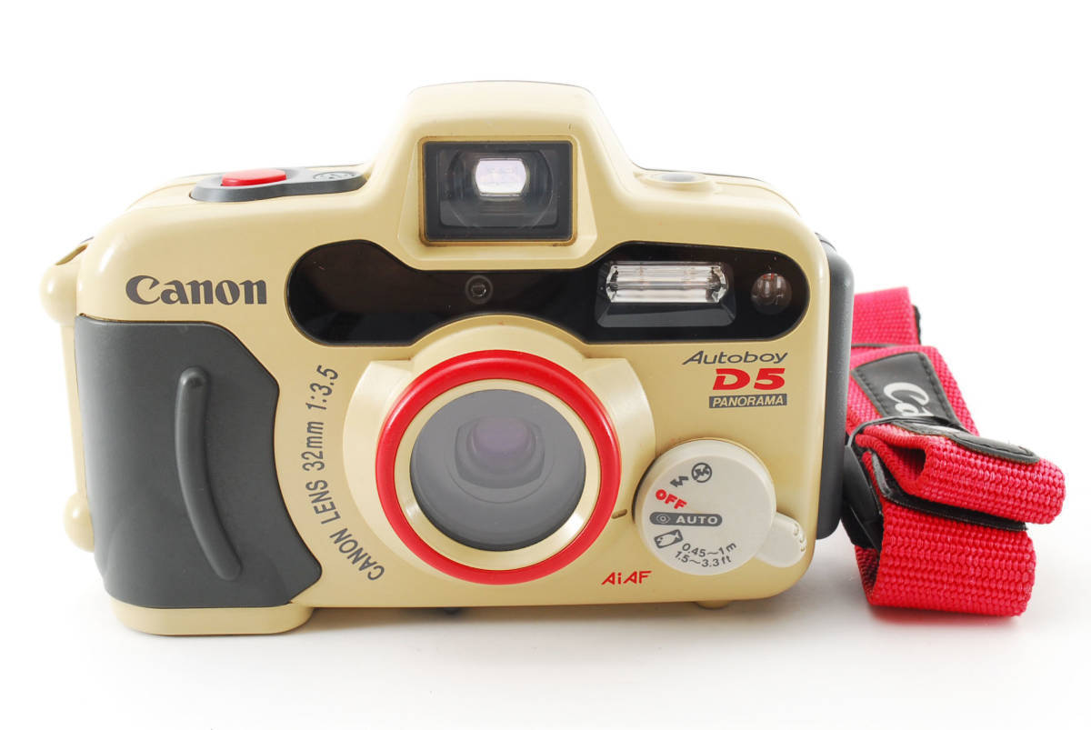 キャノン Canon Autoboy D5 PANORAMA コンパクトフィルムカメラ #C0495