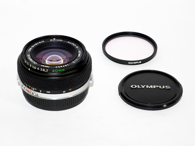 オリンパス OM ZUIKO AUTO-S 40mm/F2 パンケーキレンズ www.cinema.sk