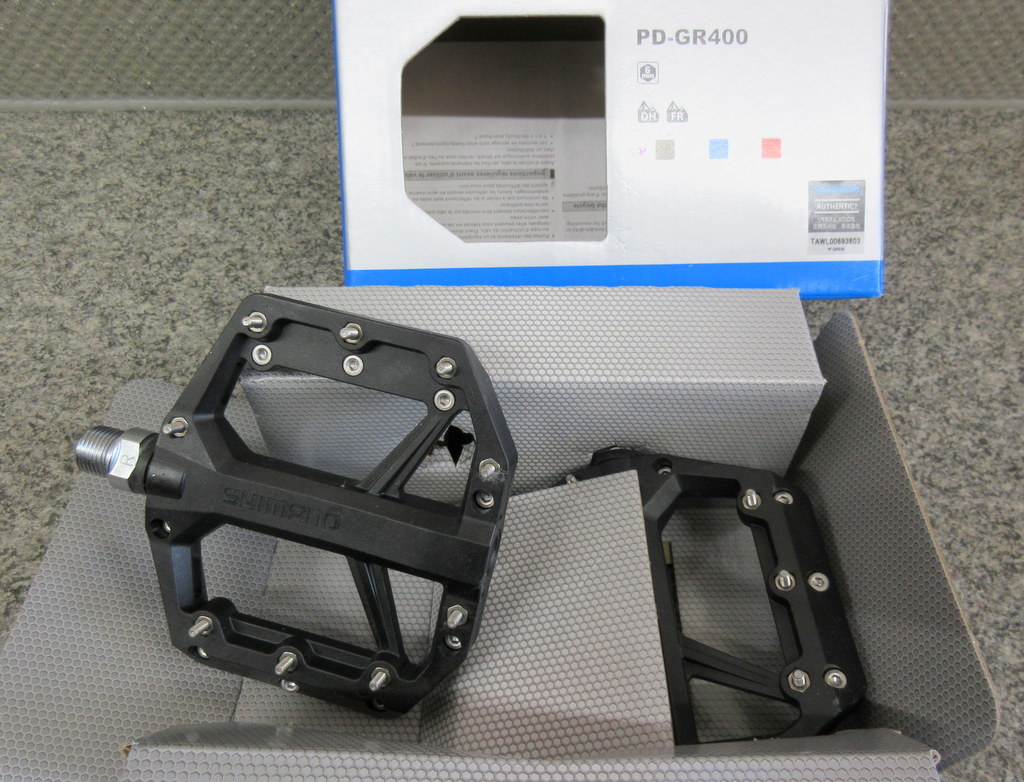Shimano フラットペダル PD-GR400 ブラック 未使用品｜PayPayフリマ