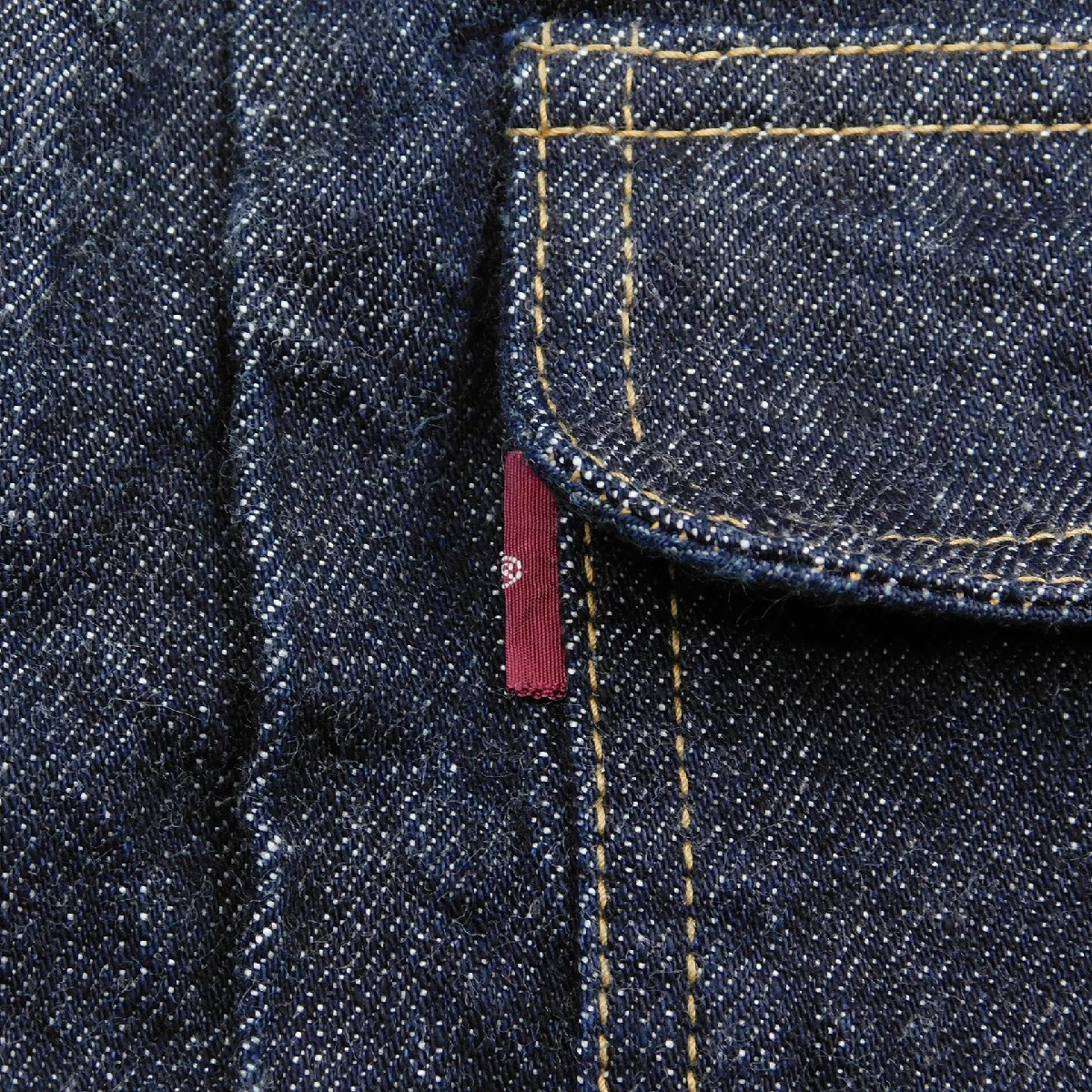 濃紺 美品 TCB JEANS 1st デニムジャケット ライナー付 Size 50 T