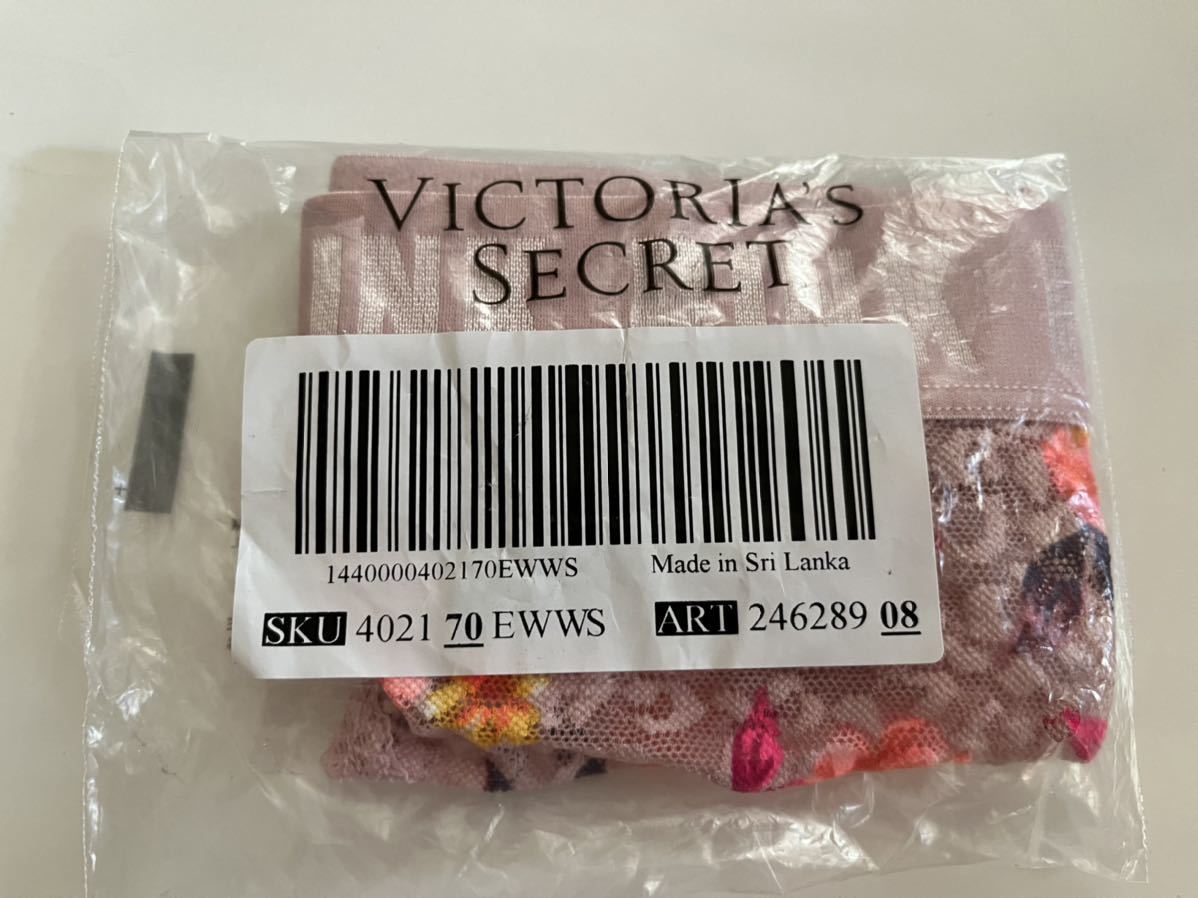 【送料無料】14新品■ヴィクトリアシークレット ピンク Victoria's Secret PINK レース Tバック ショーツ XS (日本サイズ XS～S位) 正規1