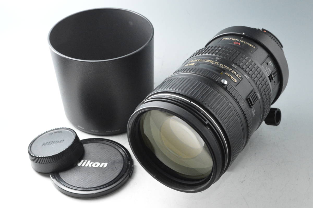 7613 【外観美品】 Nikon ニコン 80-400mm F4.5-5.6D Ai AF VR NIKKOR ...