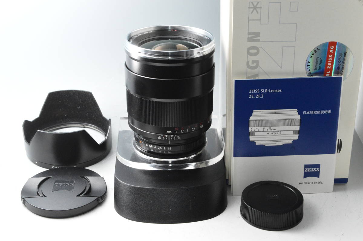 7708 【美品】 Carl Zeiss カールツァイス Distagon T* 35mm F1.4 ZF.2