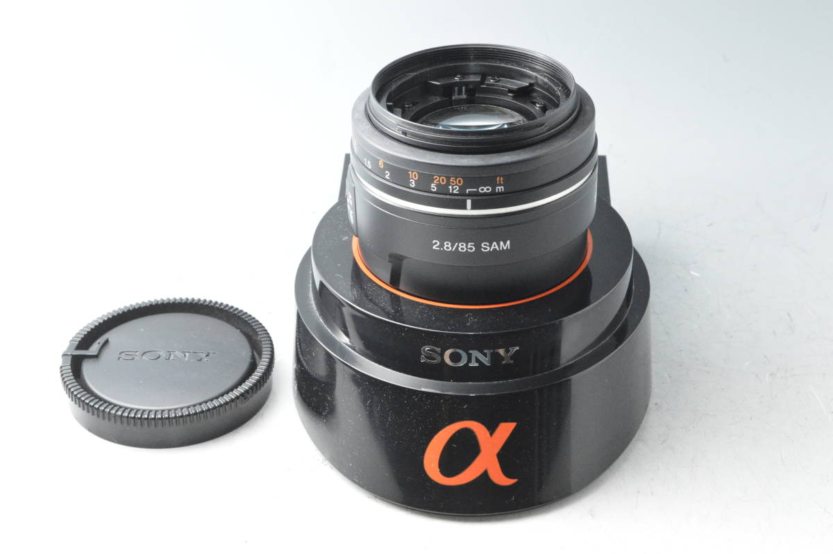 7845 【並品】 ソニー SONY 85mm F2.8 SAM SONY A ソニー A SAL85F28