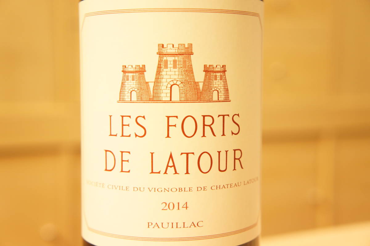 60328 レ・フォール・ド・ラトゥール 2014 LES FORTES DE LATOUR 750ml