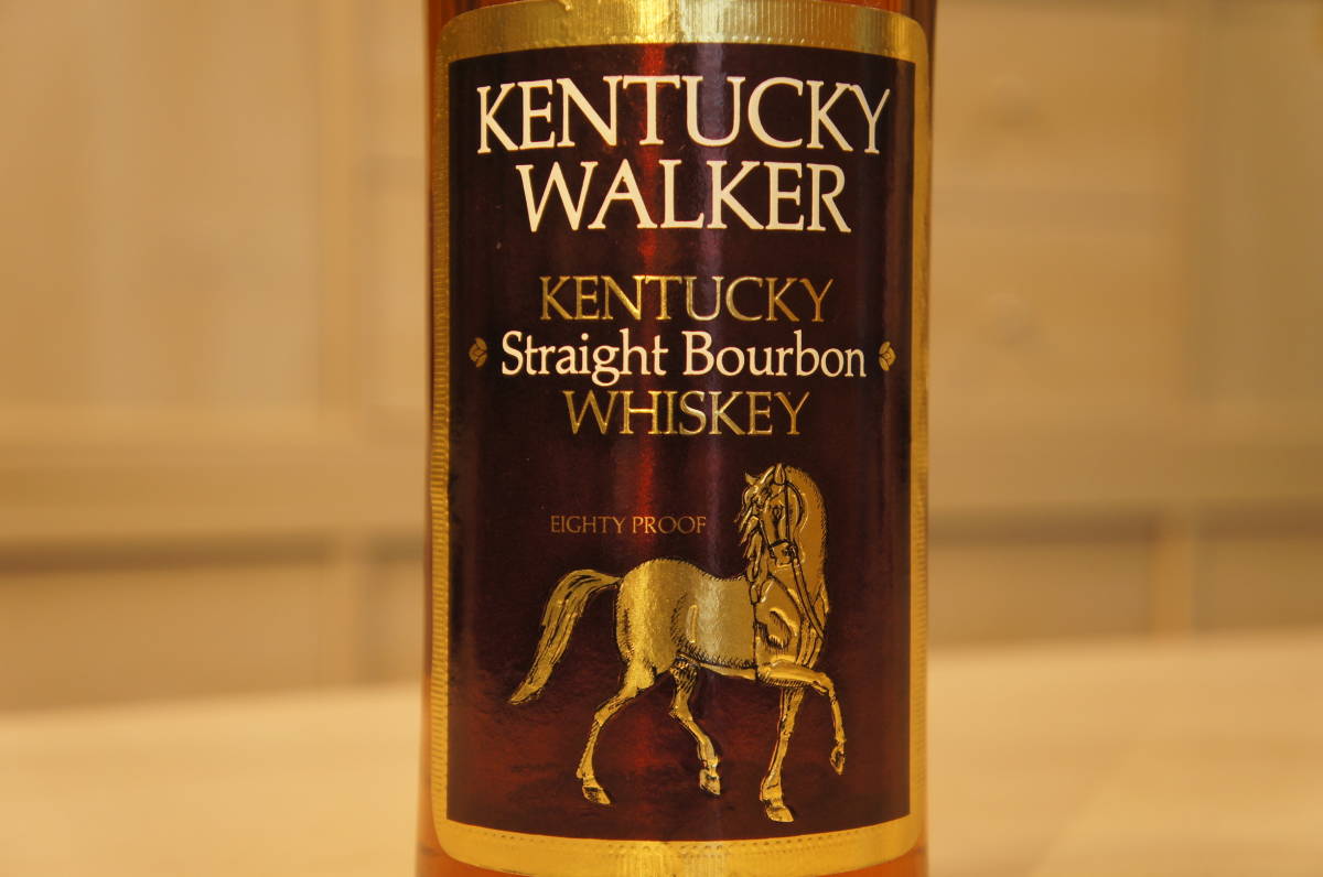 60858【希少】ケンタッキー ウォーカー KENTUCKY WALKER 特級 750ml 80PROOF ケンタッキー ストレート バーボン 古酒 2
