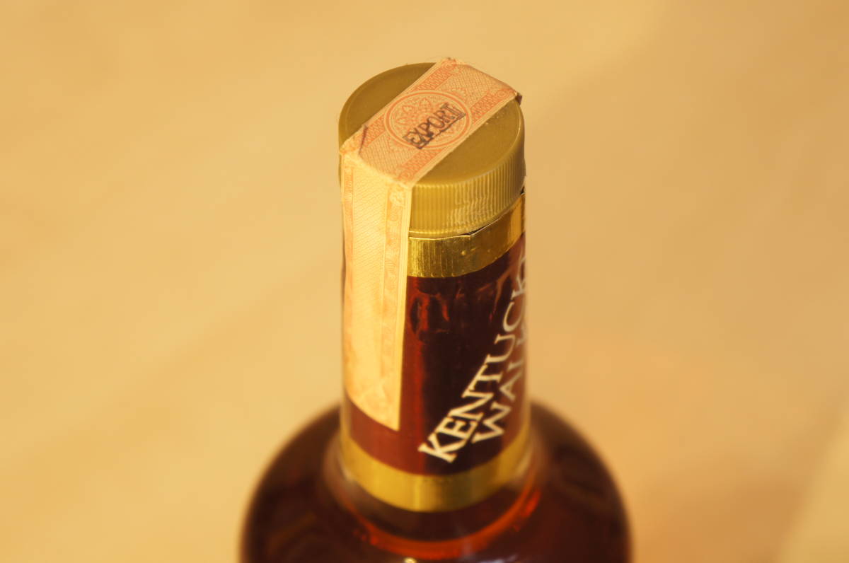 60858【希少】ケンタッキー ウォーカー KENTUCKY WALKER 特級 750ml 80PROOF ケンタッキー ストレート バーボン 古酒 7