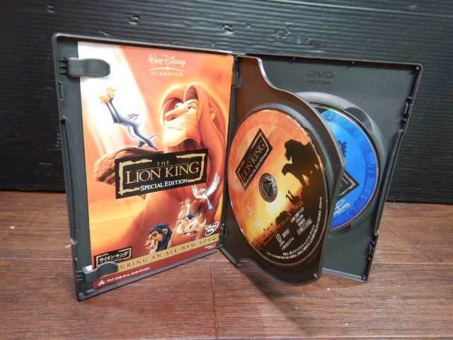 B469 Disney ディズニー DVD THE LION KING ライオン・キング スペシャル・エディション 2枚組　セル版　88分＋特典映像_画像4