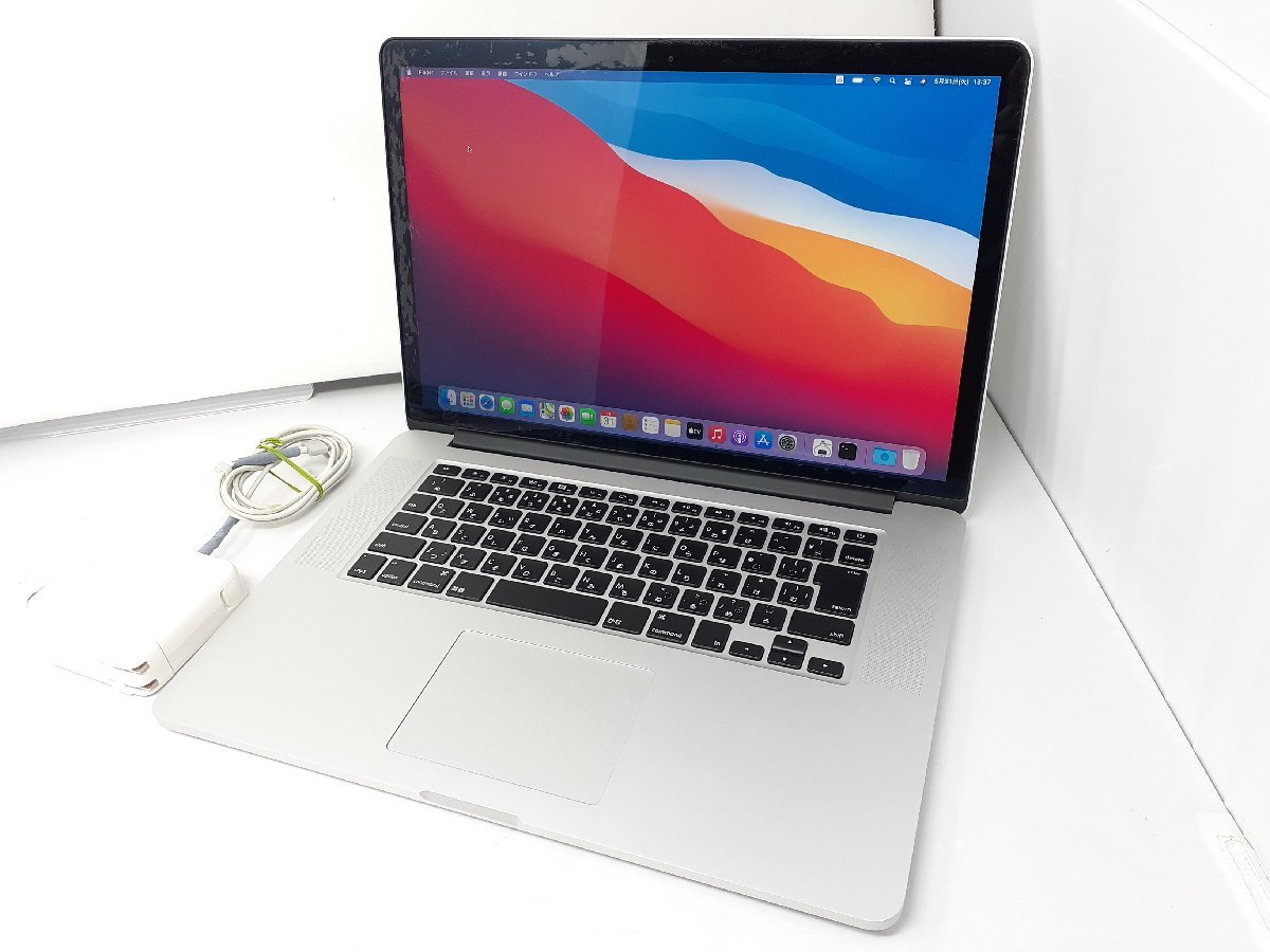 ☆MacBook Pro☆Core i7 4870HQ☆メモリ16GB/SSD512GB☆充放電248回