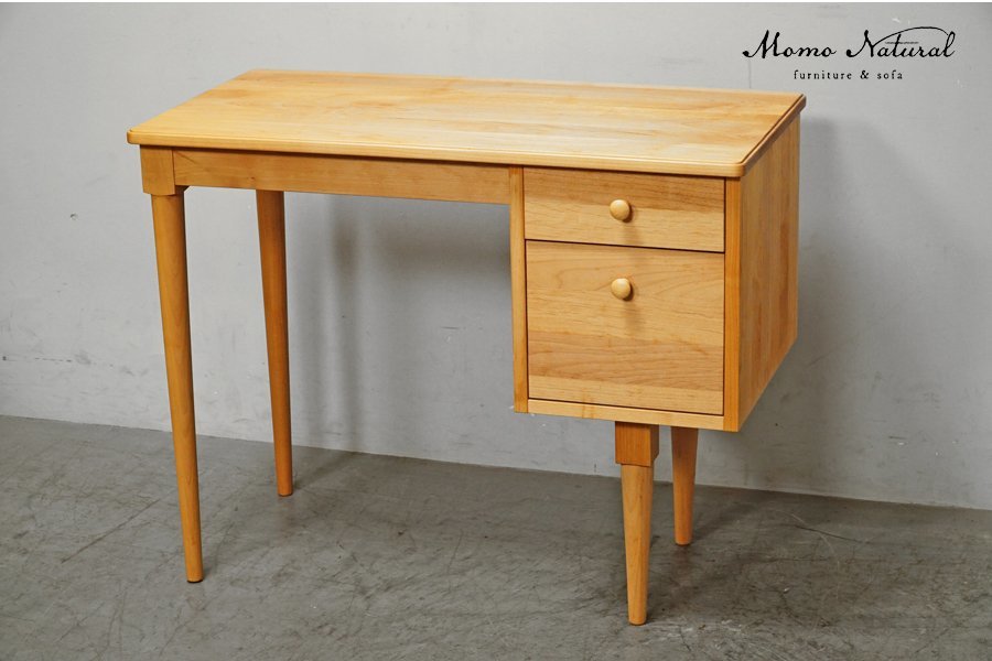081 極美品 MOMO natural(モモナチュラル) COMO(コモ) 90 デスク 机