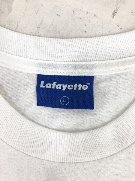 Lafayette ラファイエット 半袖 プリントTシャツ ホワイト SIZE:L MH632022062313_画像3