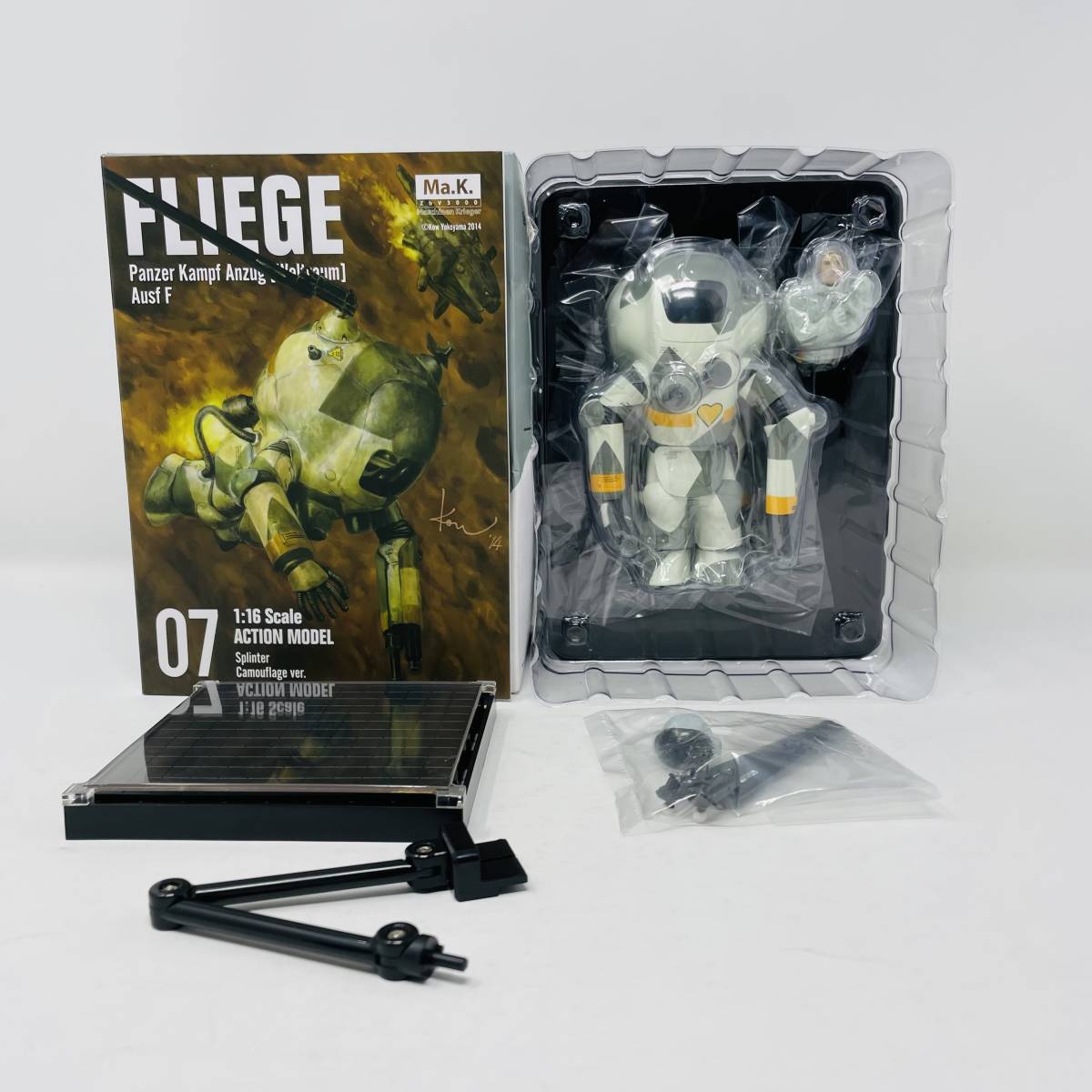【本体美品】 千値練 Ma.K. フリーゲ アクションモデル 07 マシーネンクリーガー 1/16 フィギュア / FLIEGE Maschinen Krieger