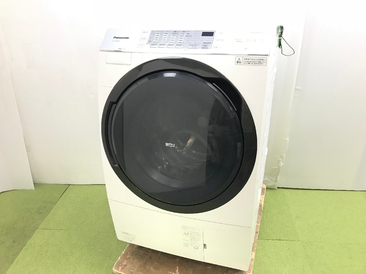 美品 Panasonic パナソニック ななめドラム洗濯乾燥機 NA-VX3800L 左