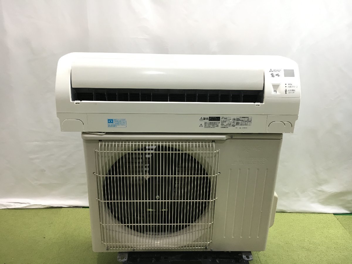 冷暖房/空調 エアコン 美品 三菱 ルームエアコン MSZ-GE2217-W 2017年 R32冷媒 2.2kw 冷房 6 