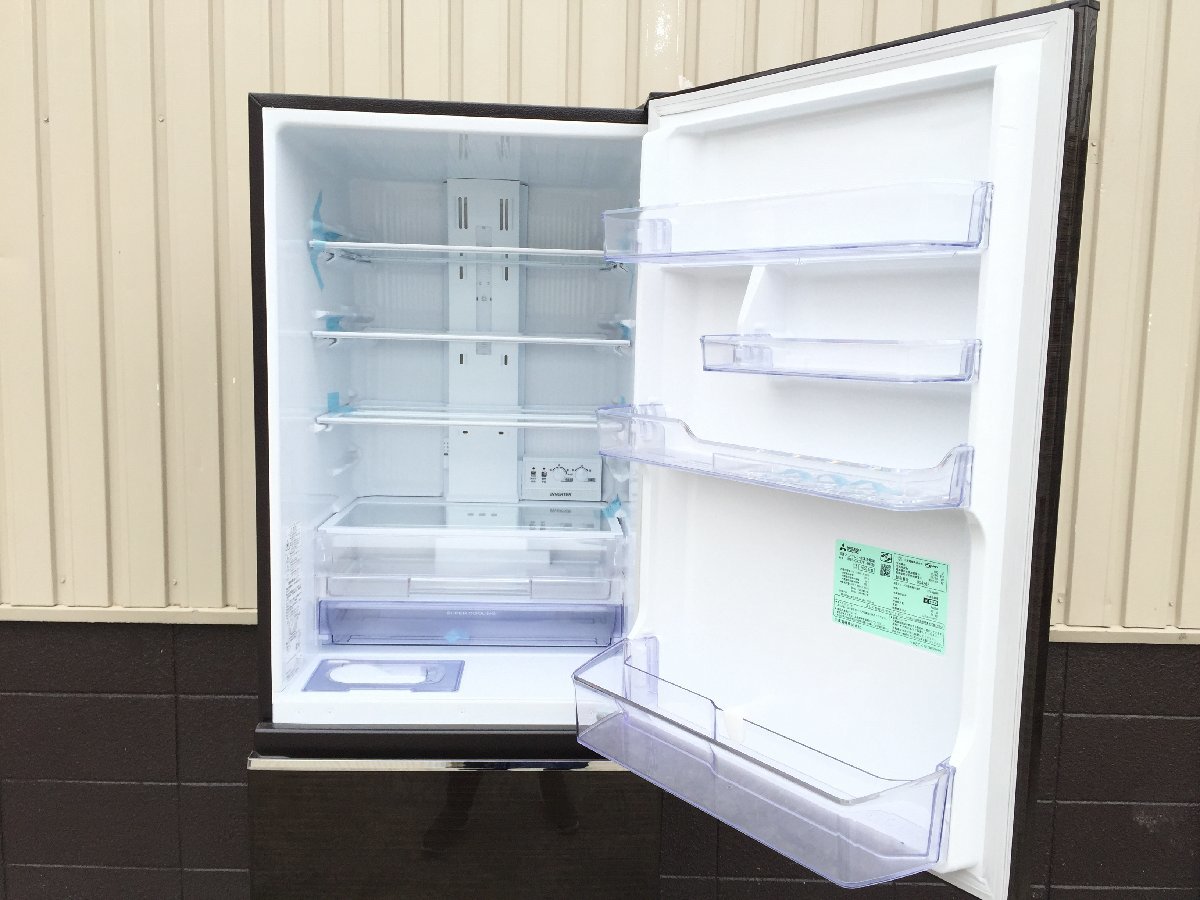 極美品 2020年製 MITSUBISHI 三菱電機 冷凍冷蔵庫 MR-CX37F 右開き 3