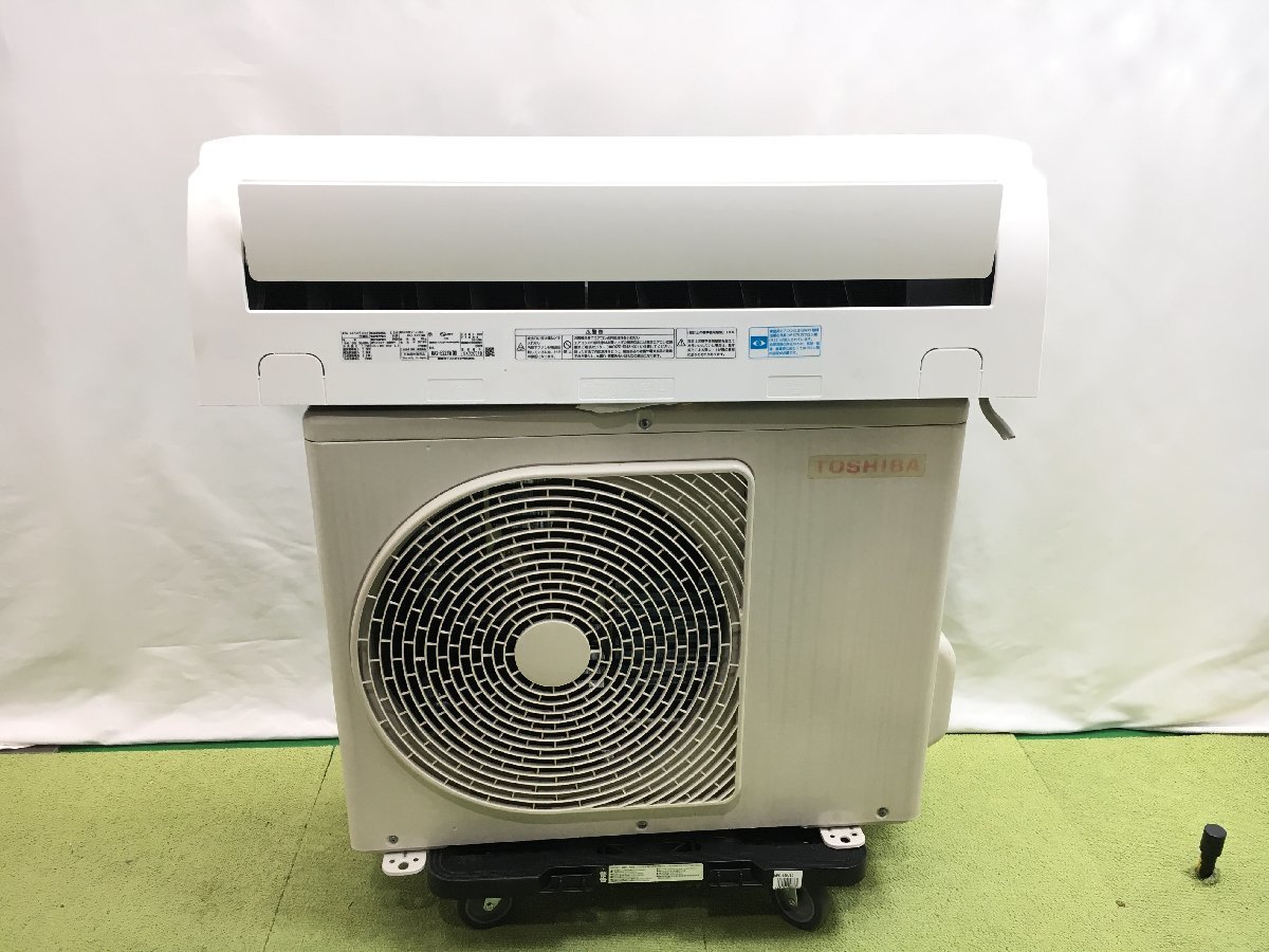 美品 TOSHIBA 東芝 E-Mシリーズ ルームエアコン RAS-E221M 主に6畳用