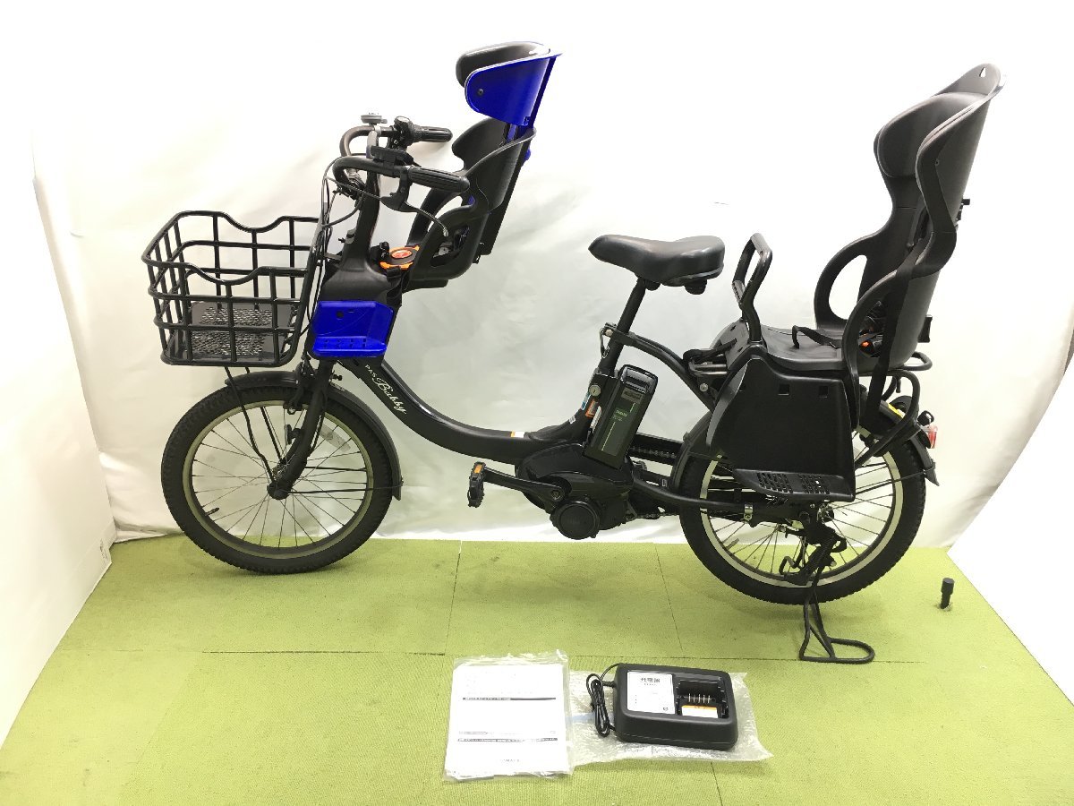 美品 YAMAHA ヤマハ PAS Babby 電動自転車 PA20BXLR 子供乗せ 小径 3段