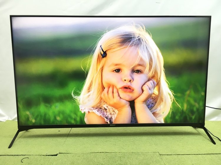 2021年製　極美品　SONY ソニー　BRAVIA　4K液晶テレビ　50インチ　外付けHDD対応　Google TV　VODサービス対応　XRJ-50X90J　d6043MA_画像1