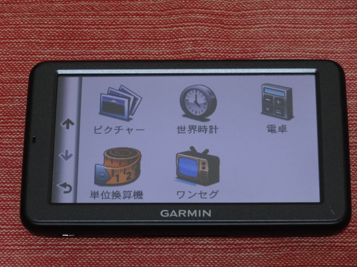 最新版 OSM 2021年11月版地図 GARMIN nuvi 2582　日本版 カーナビ ポータブルナビ ワンセグ Bluetooth搭載 ハンズフリー　バイク _画像3