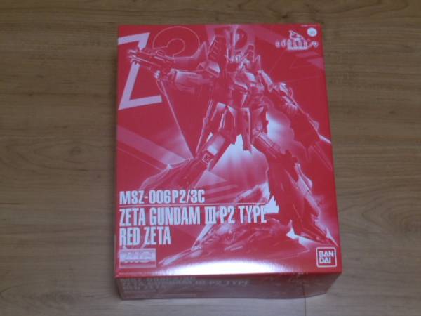 MG 1/100ze-ta Gundam 3 серийный номер P2 type красный *ze-ta