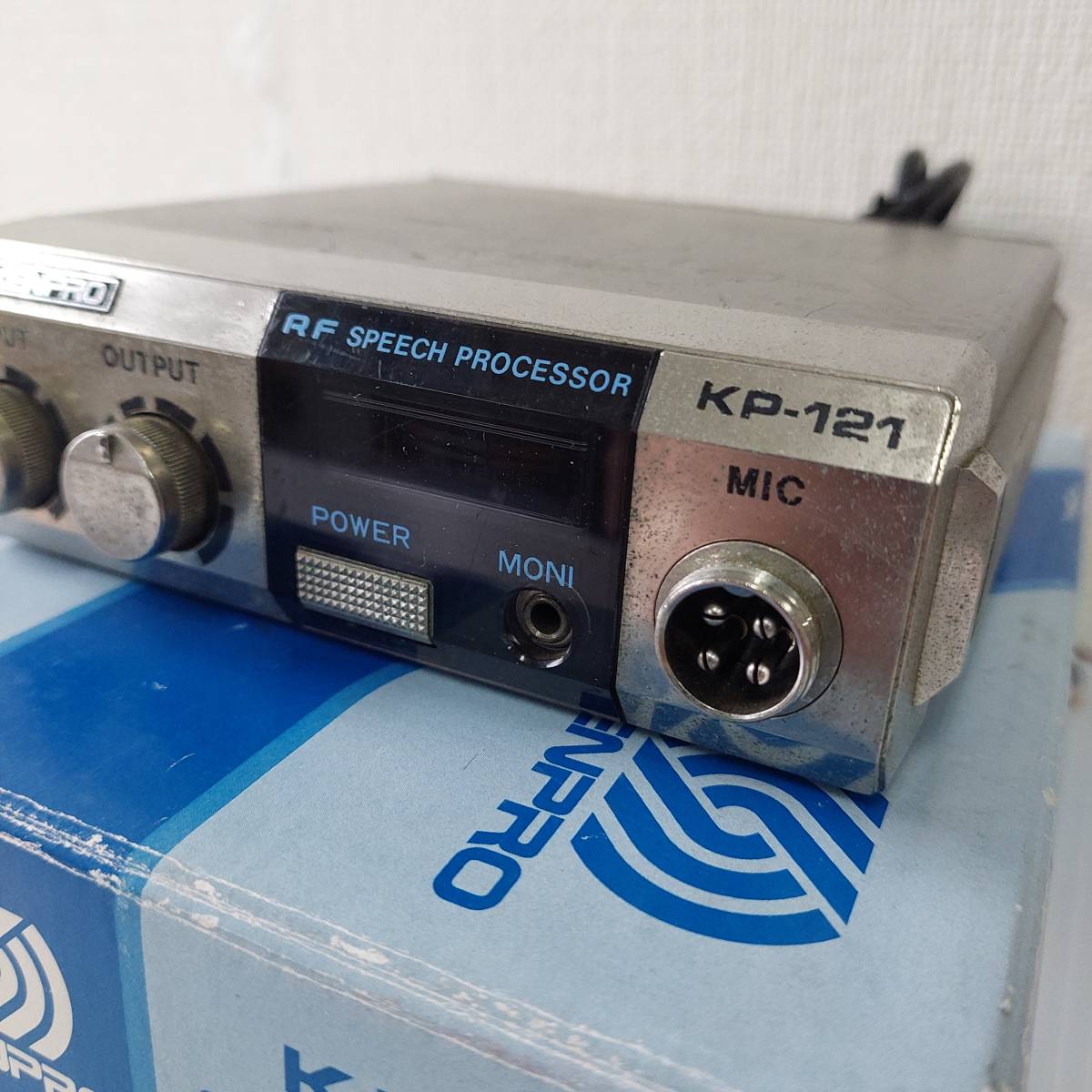 ケンプロ スピーチプロセッサー 最上級機 KP121 NASA４ピン NASA カルメン オーフナ CB無線 28Mhz