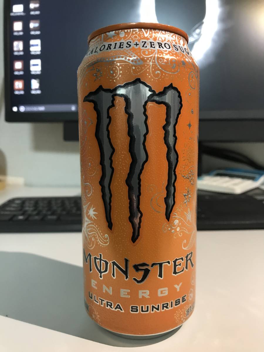 激安挑戦中 モンスター エナジードリンク ウルトラ サンライズ ゼロカロリー ゼロシュガー Monster Energy Ultra Sunrise